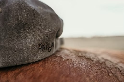 Giddy Up Embroidered Vintage Washed Cap