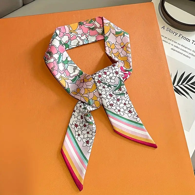 Floral Neck Scarf