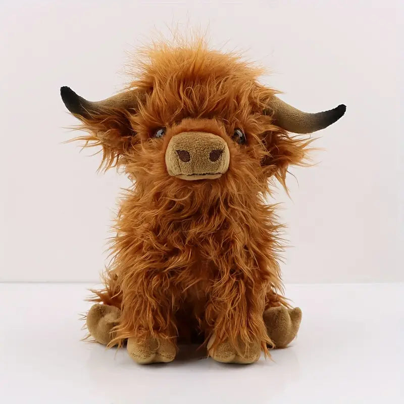 Highland Cow Plush Toy, 27CM