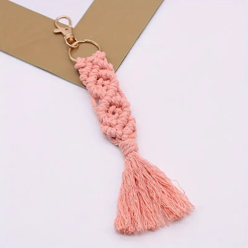 Cotton Rope Keyring