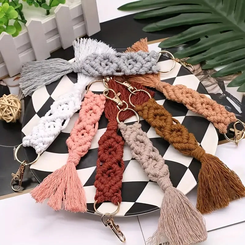 Cotton Rope Keyring