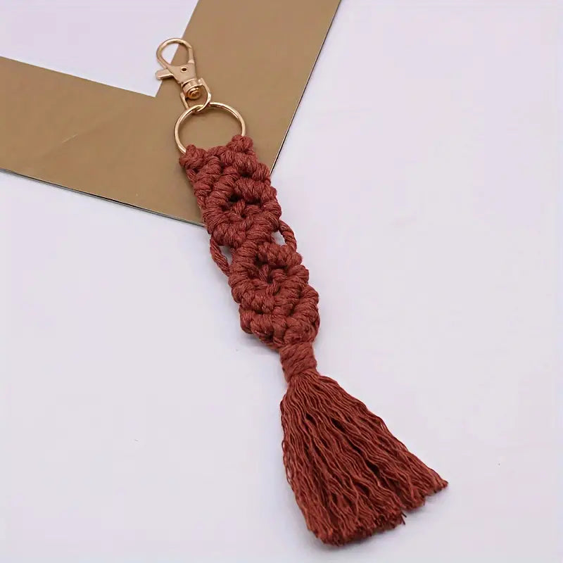 Cotton Rope Keyring