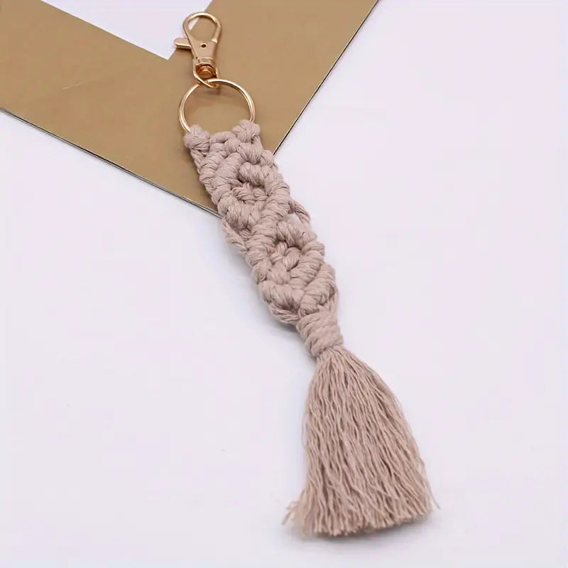Cotton Rope Keyring