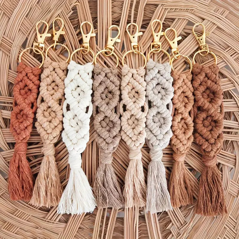 Cotton Rope Keyring