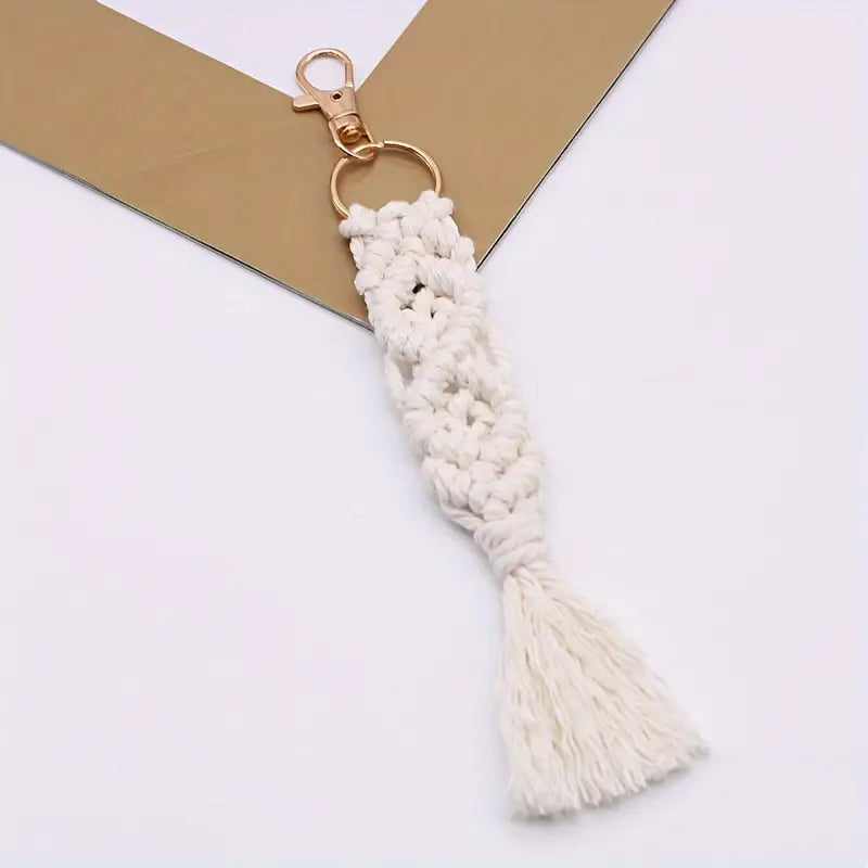 Cotton Rope Keyring
