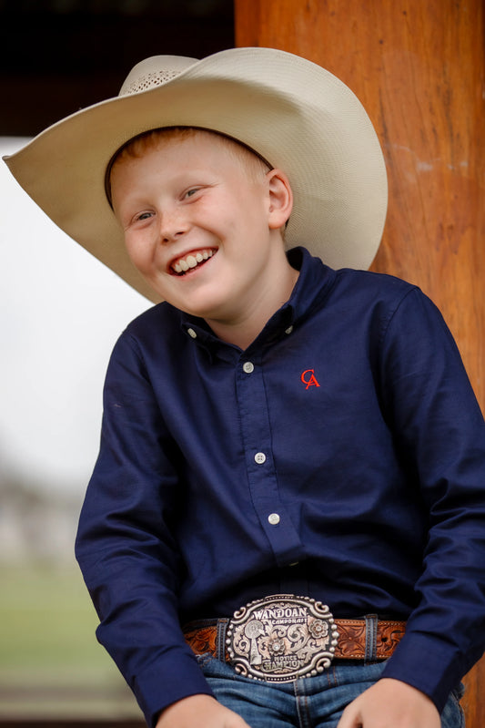 Little Kids Campdraft AUS- Navy