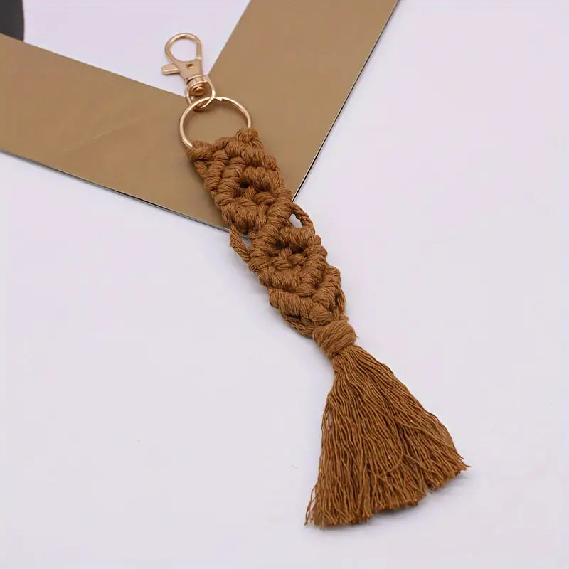 Cotton Rope Keyring