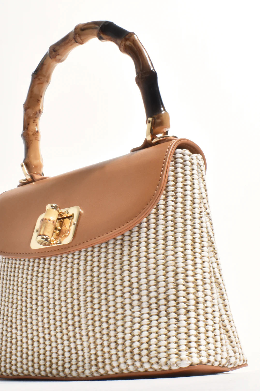 Arianna Cane Handle Bag