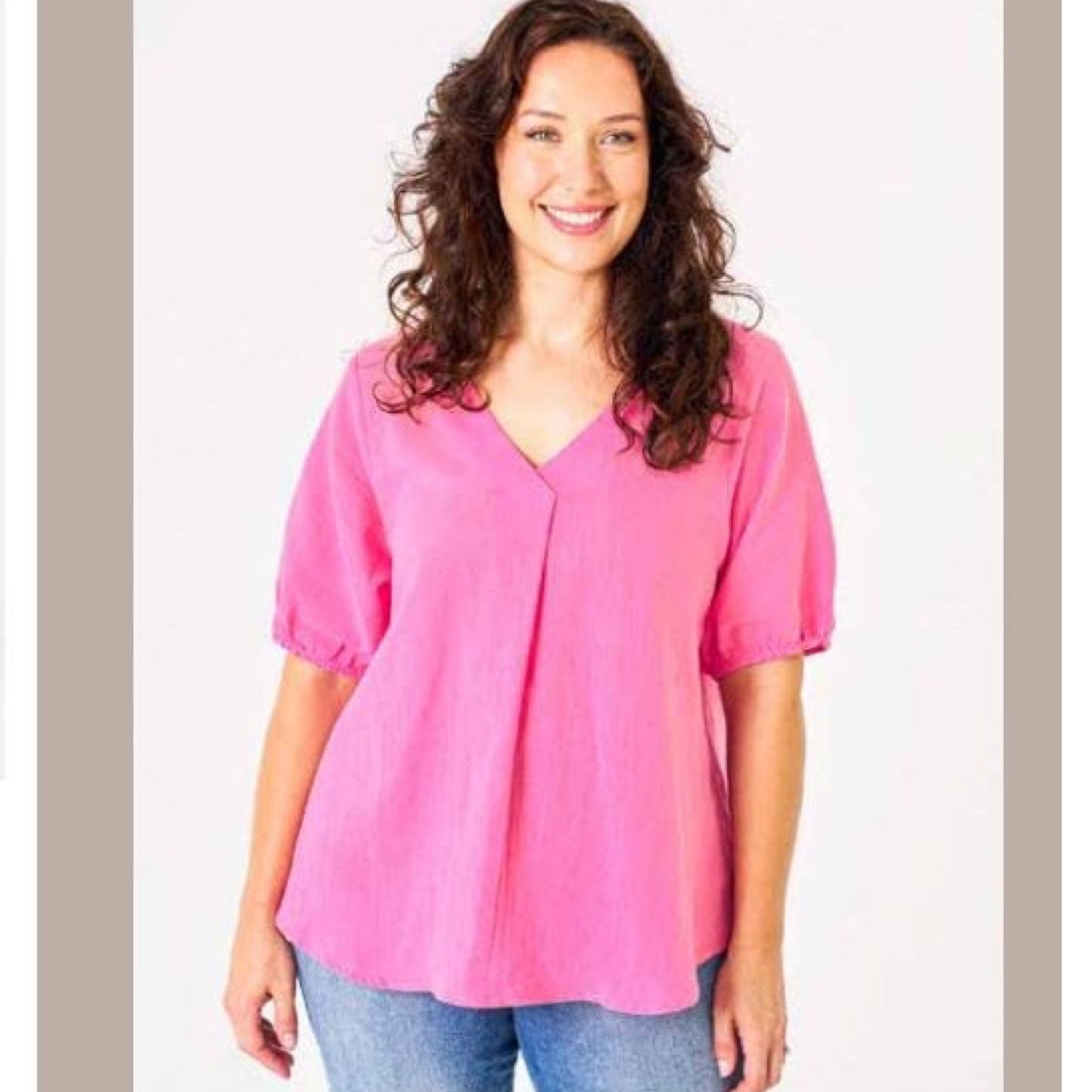 Luna Linen Top