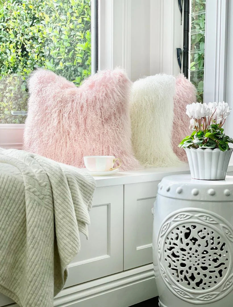 Tibetan Fur Cushion