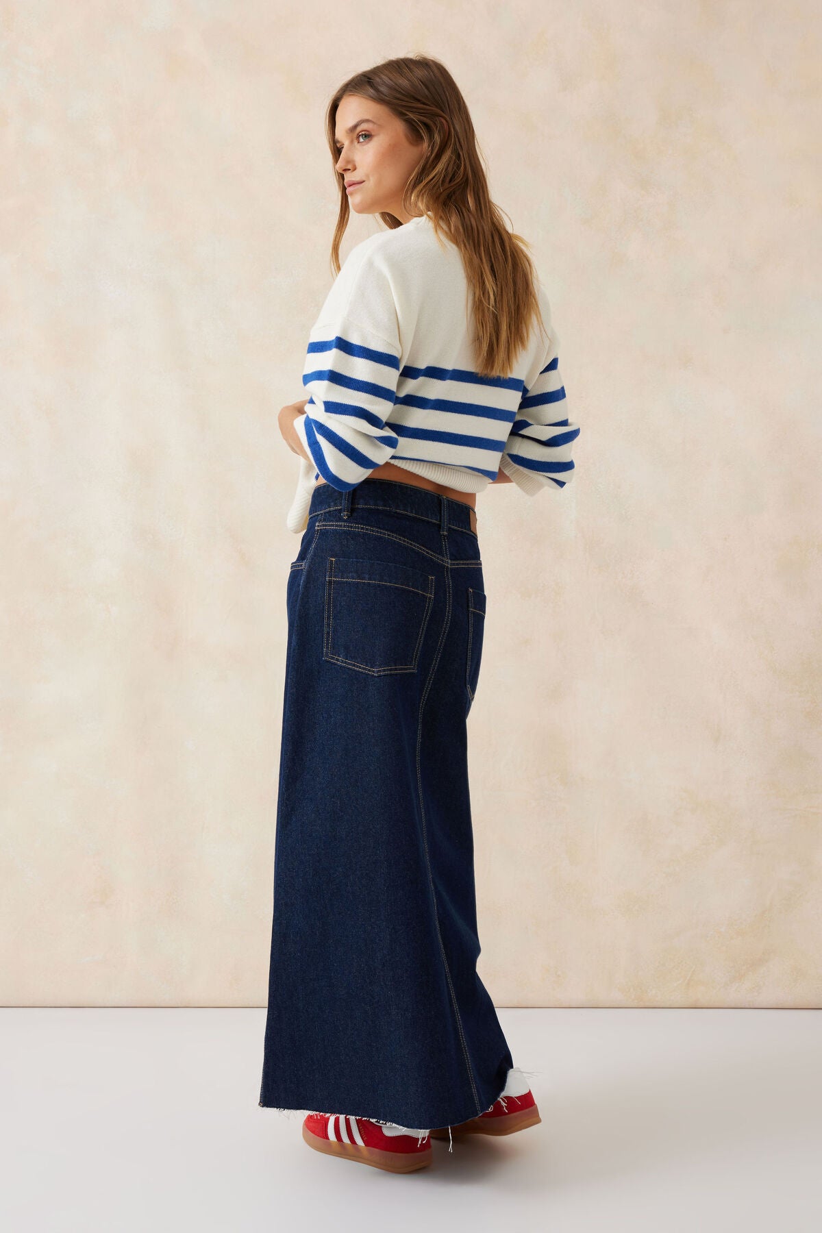 A-Line Maxi Skirt