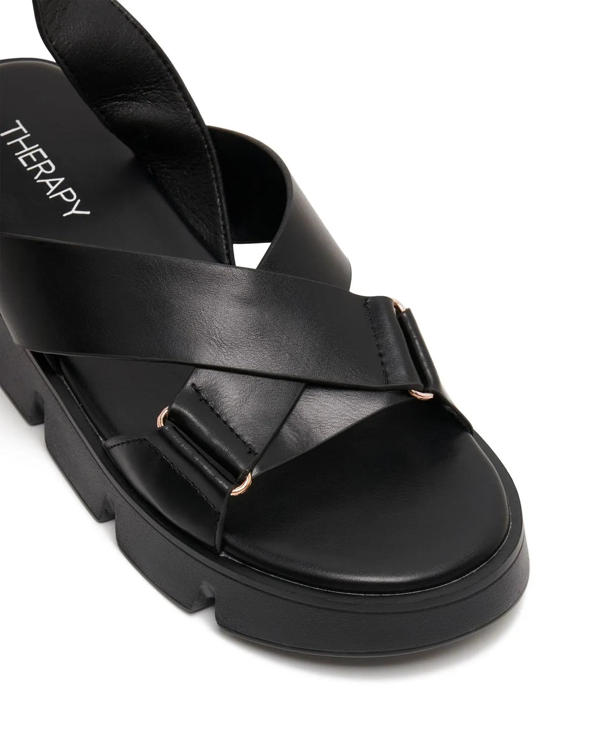 Maze Sandles Black