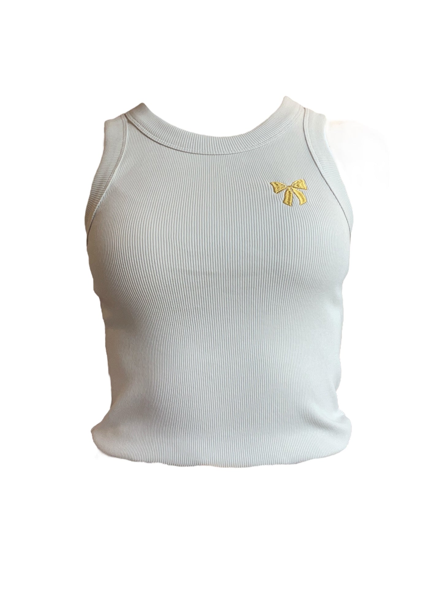 Ruffle + Bow Goldie Tank