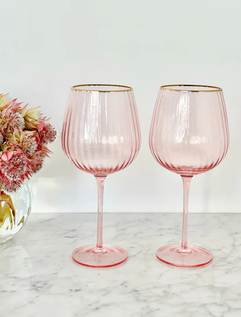 Soiree Crystal Spritz Balloon Pink (Set of 2)