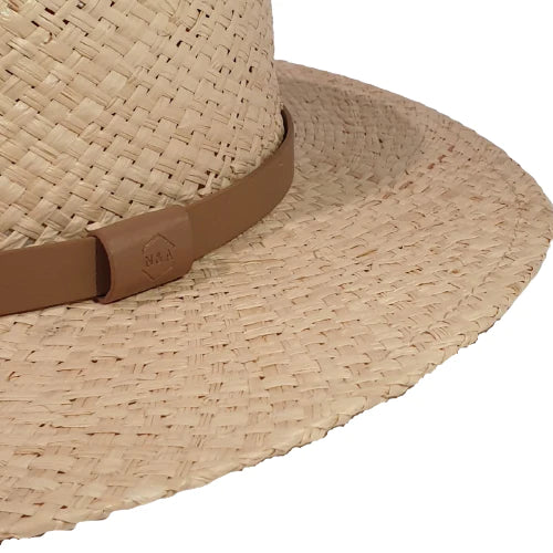 Luxe Raffia Fedora