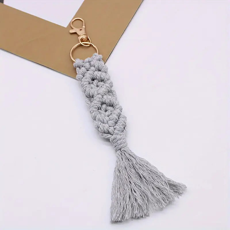 Cotton Rope Keyring