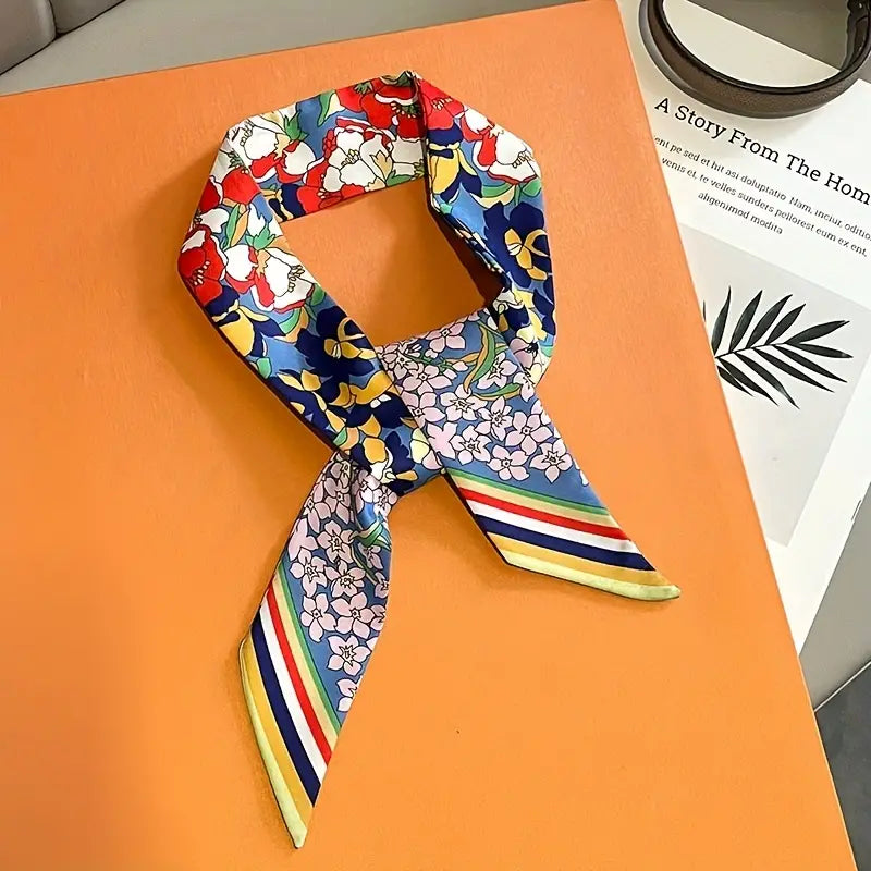 Floral Neck Scarf