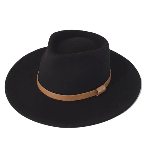 Urban Black Fedora