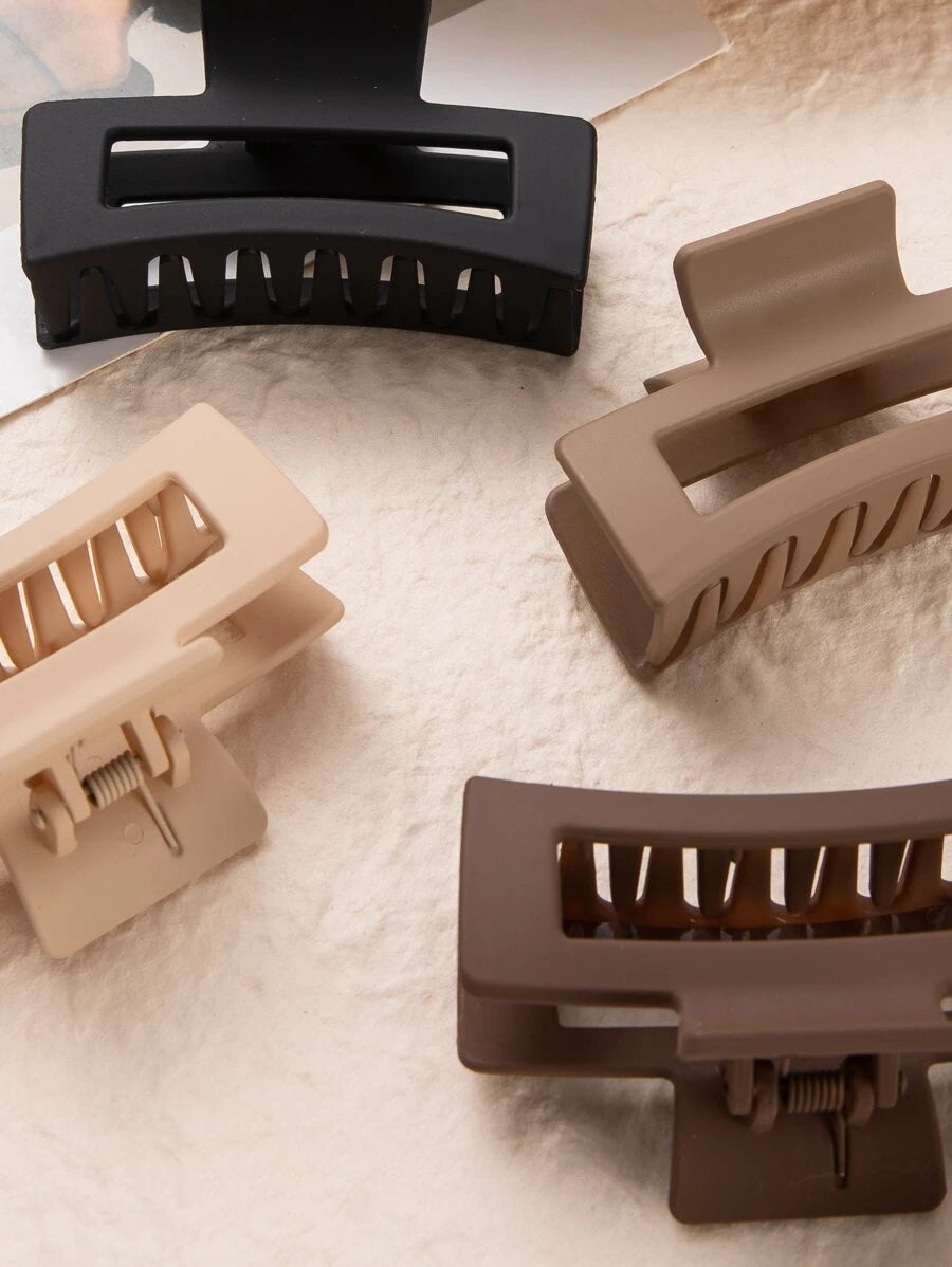 Mini Rectangle Claw Clips