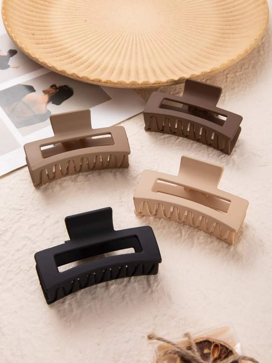 Mini Rectangle Claw Clips