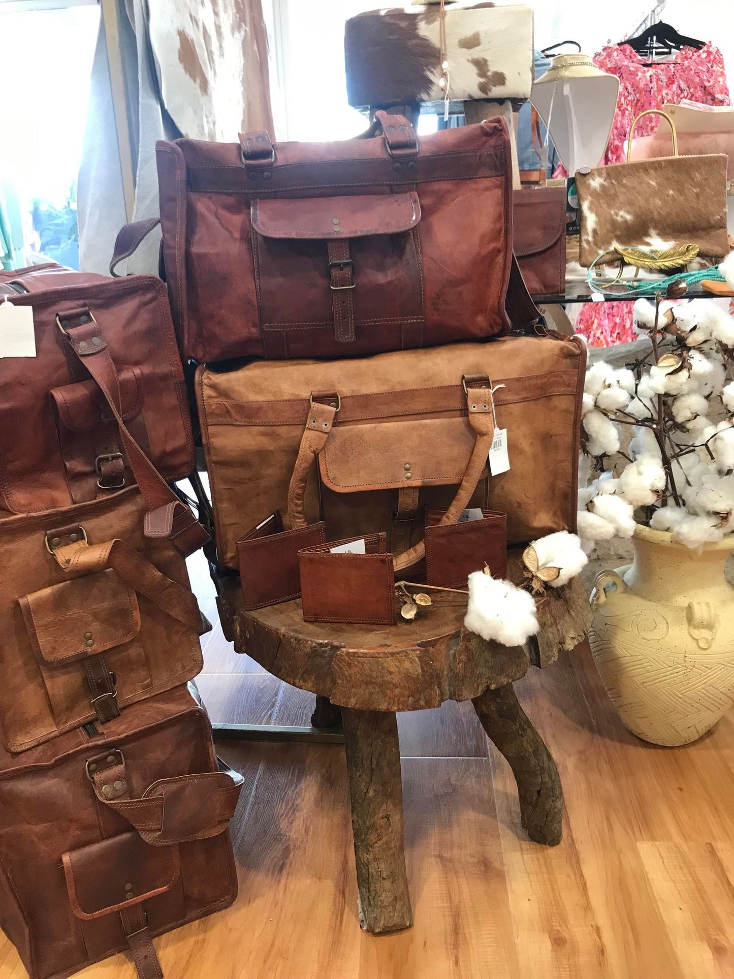 Leather Travel Bag