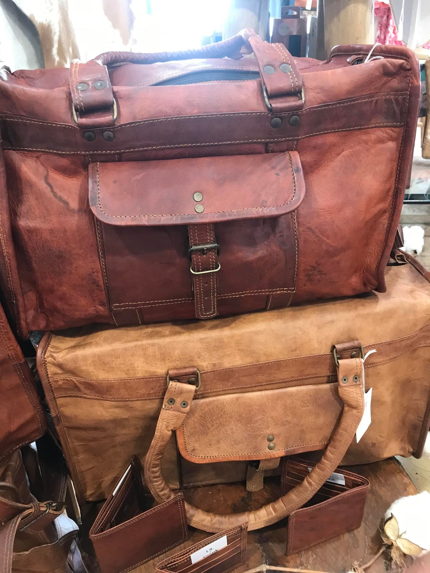 Leather Travel Bag