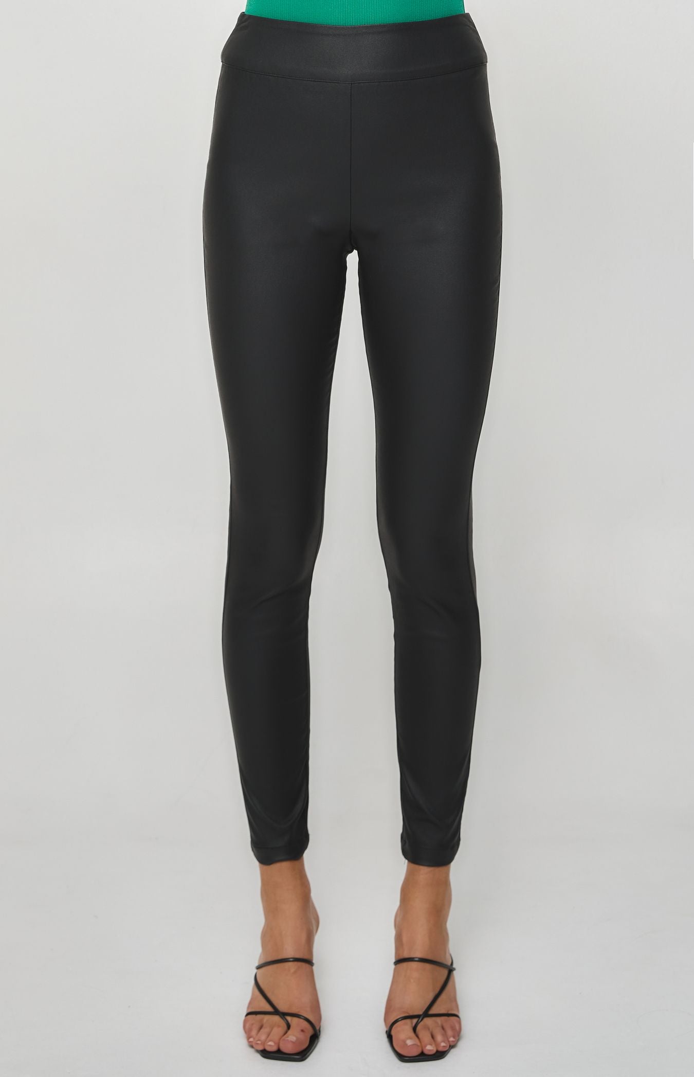 Danielle Faux Leather Leggins