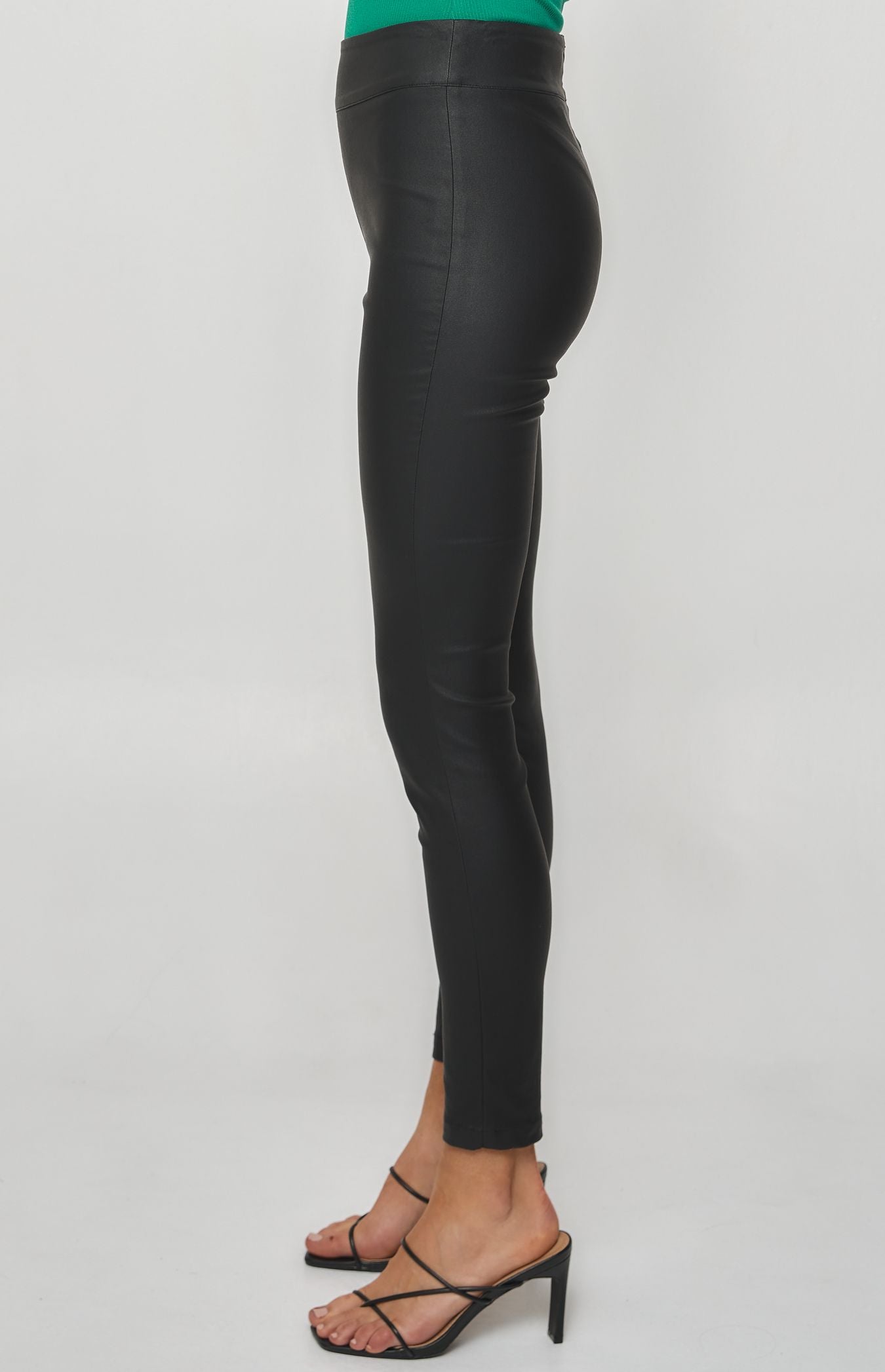 Danielle Faux Leather Leggins