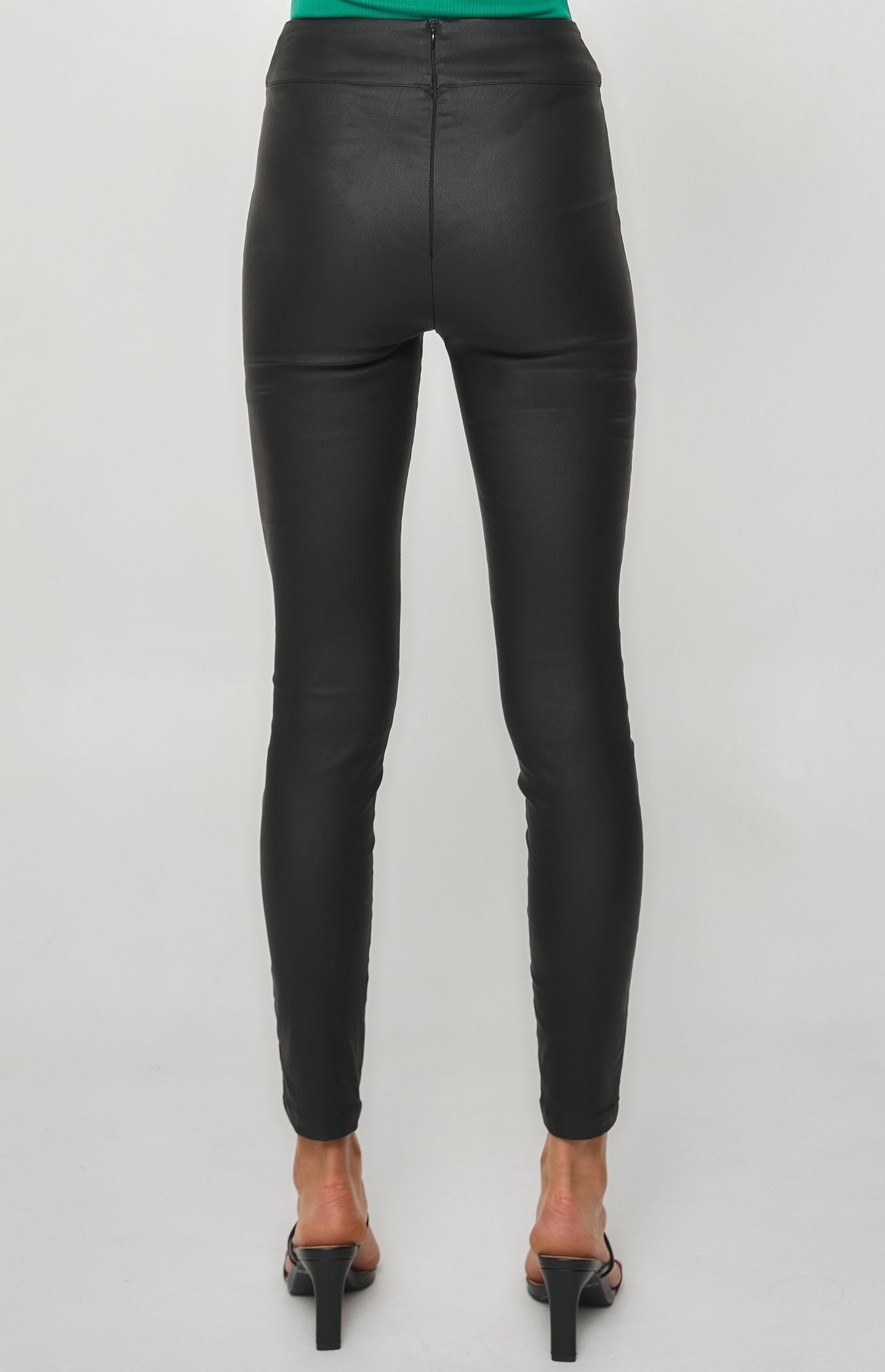 Danielle Faux Leather Leggins