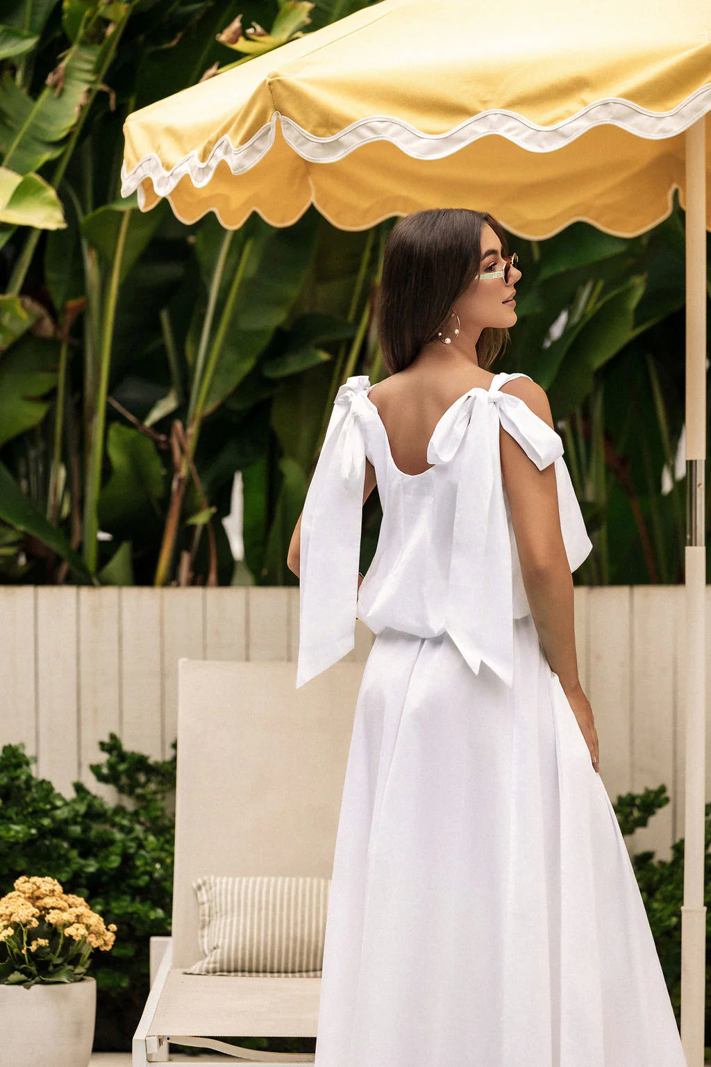 Nola Bubble Top- White