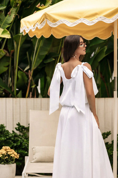 Nola Bubble Top- White