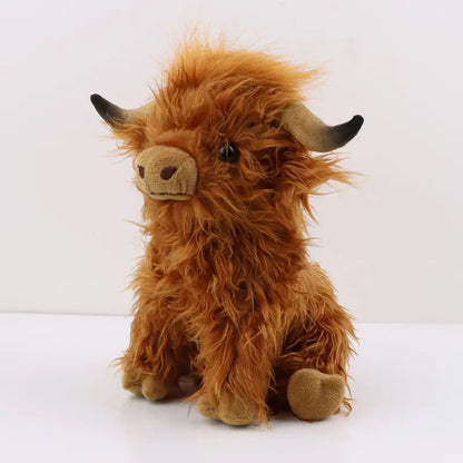 Highland Cow Plush Toy, 27CM