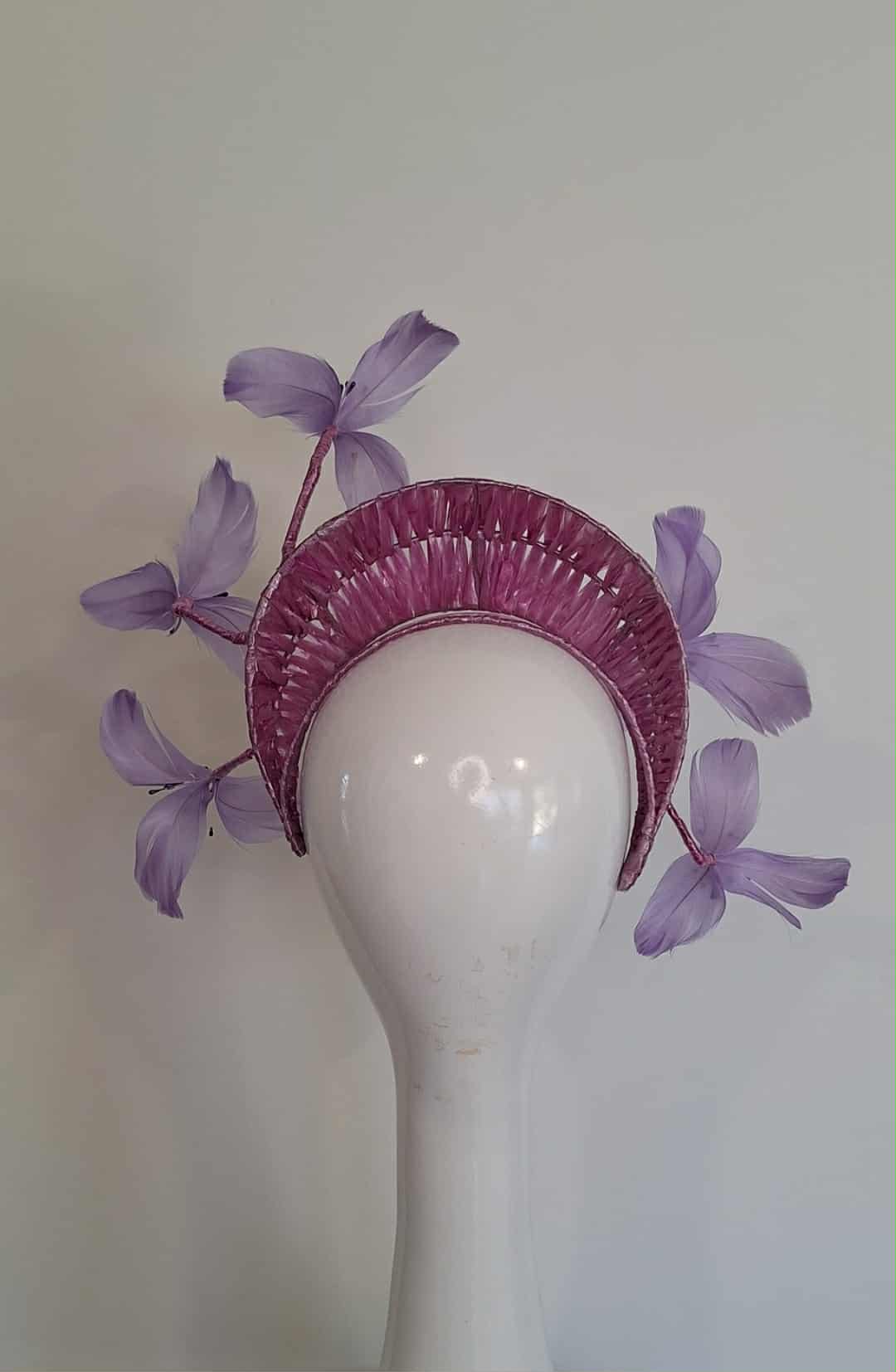 Lilac Lavender Headwear Millinery