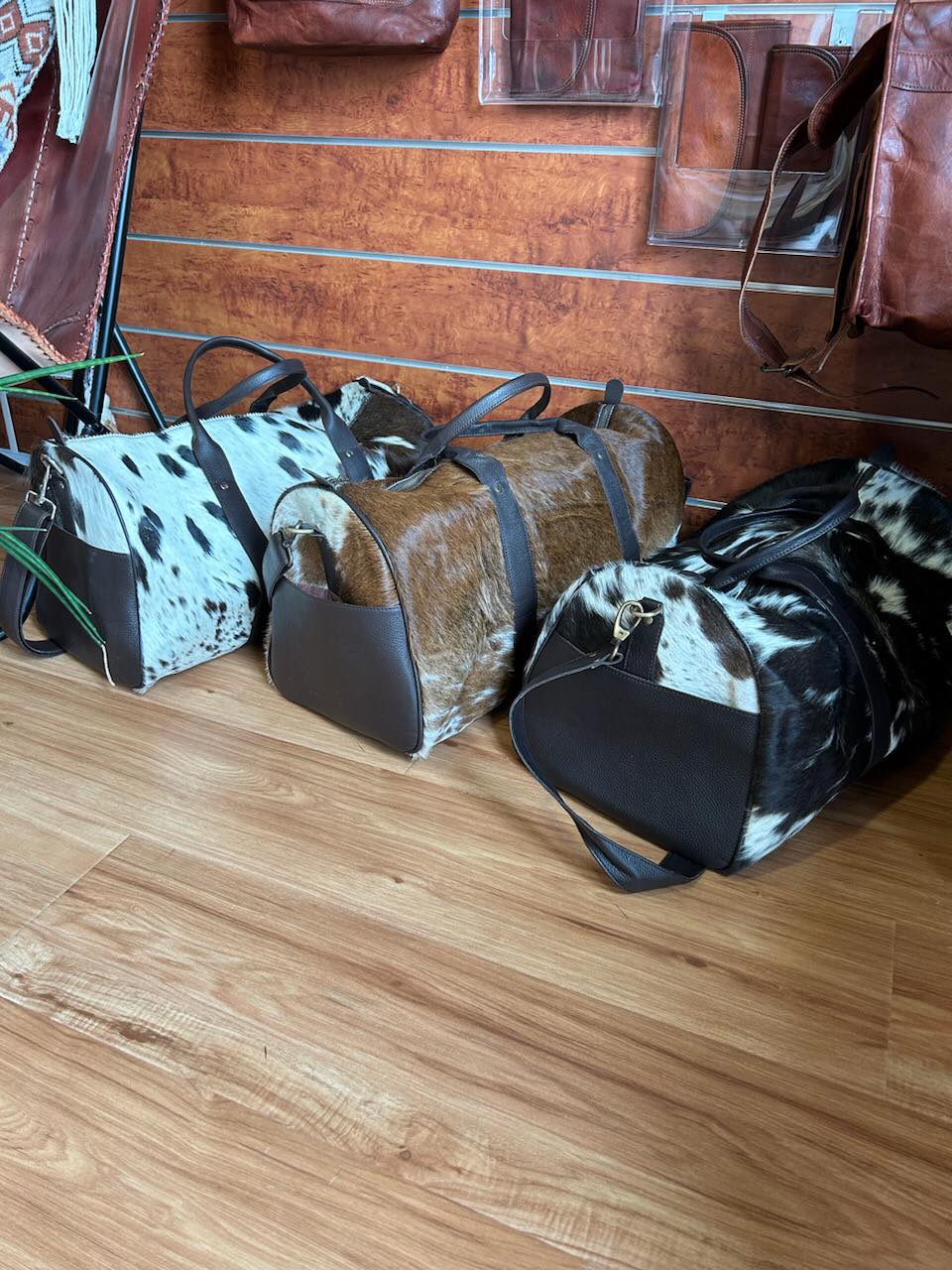 Cowhide Duffle Bags