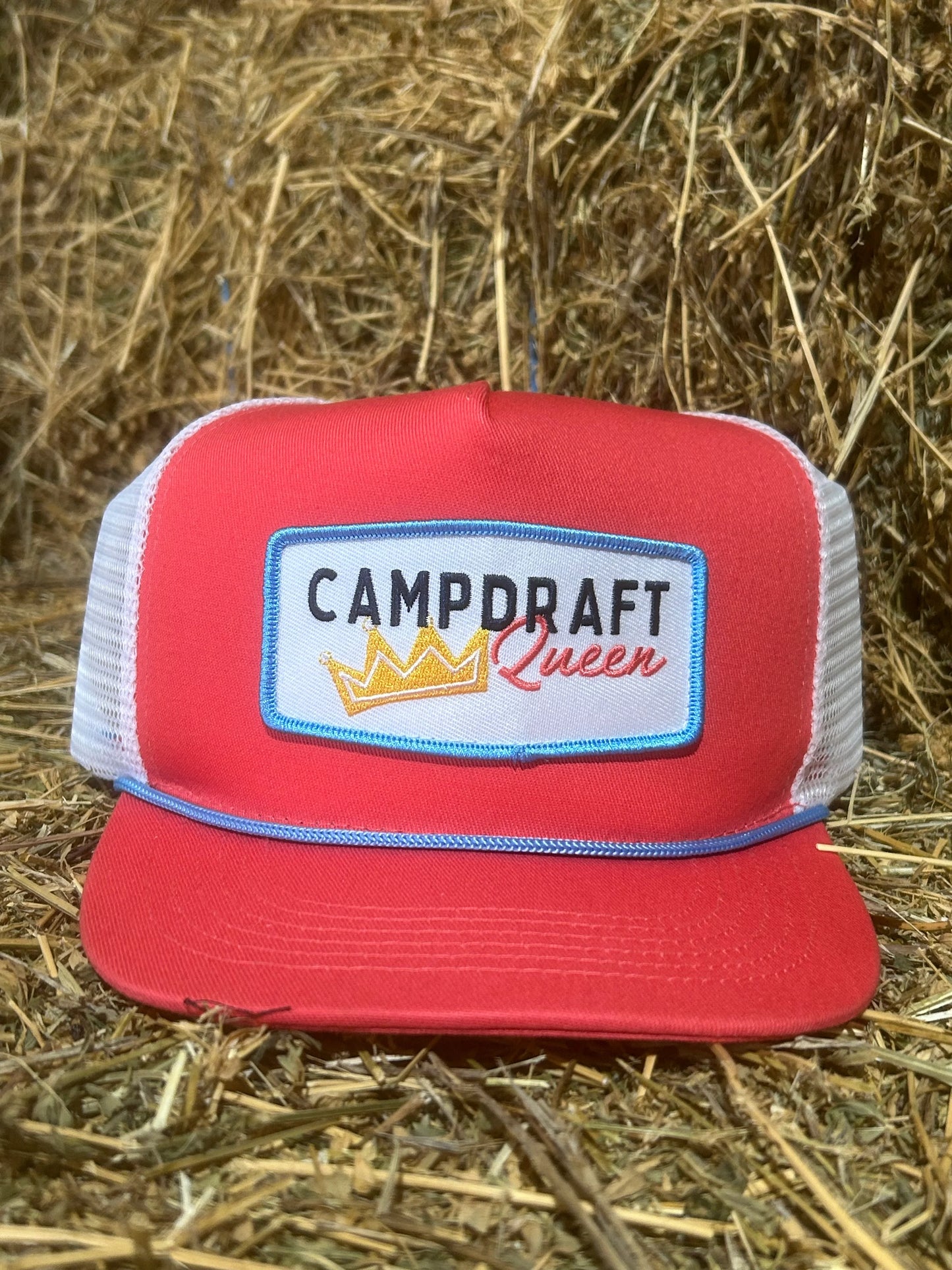 Campdraft Kids Campdraft Queen Logo Cap