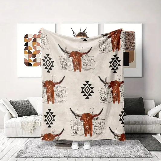 Highlander Cow Blanket