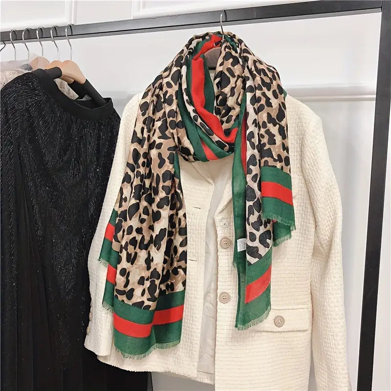 Leopard Scarf