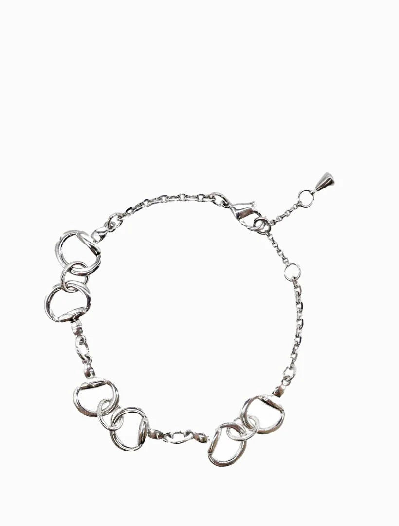 Horsebit Bracelet Silver