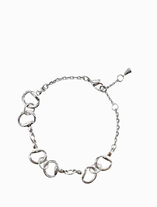 Horsebit Bracelet Silver