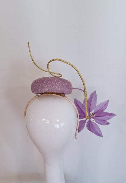 Lilac Flower Headwear Millinery
