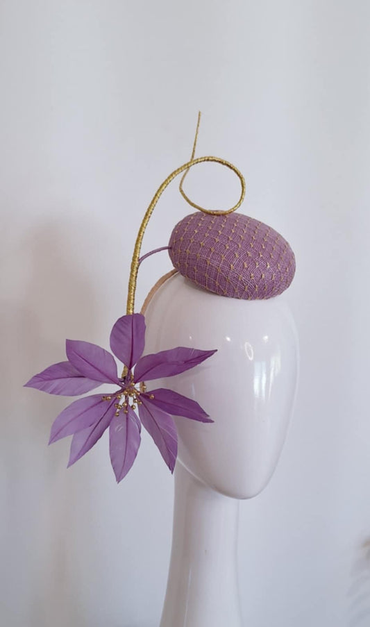Lilac Flower Headwear Millinery