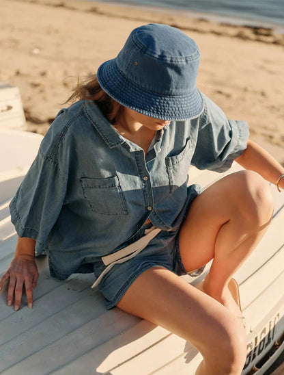 Venus Denim Bucket Hat