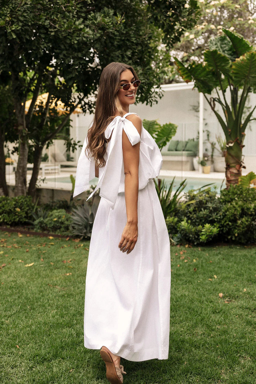 Nola Bubble Top- White