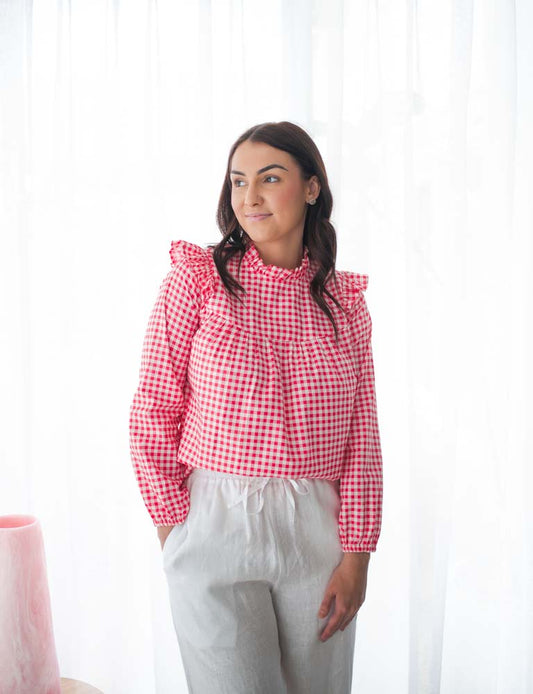The Calliope Top - Pink