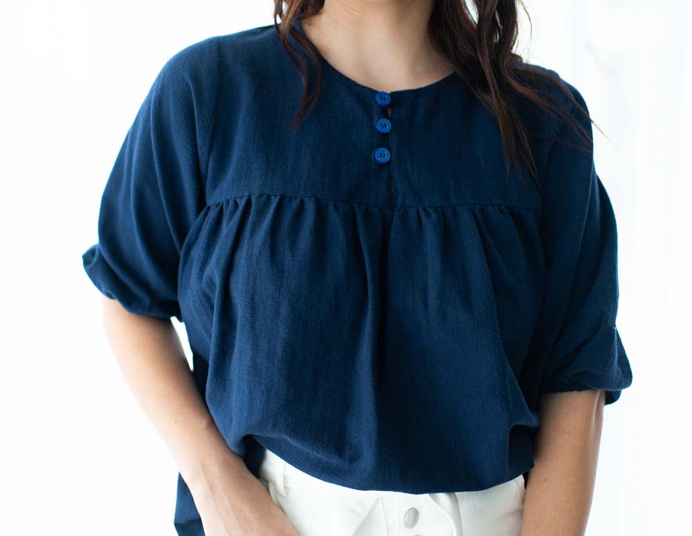 The Capella Top - Navy