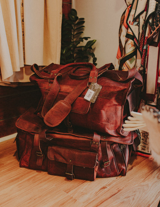 Leather Travel Bag