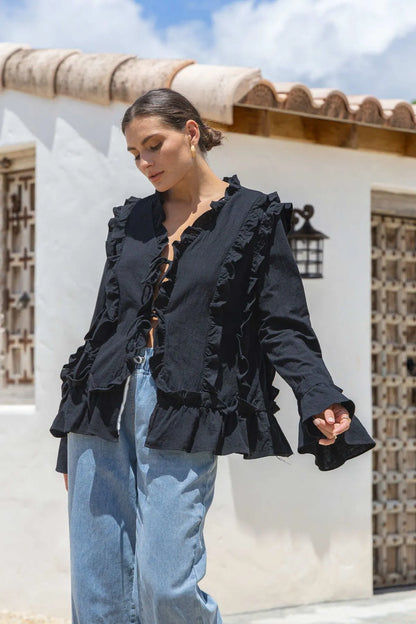 Ellie Tie Blouse