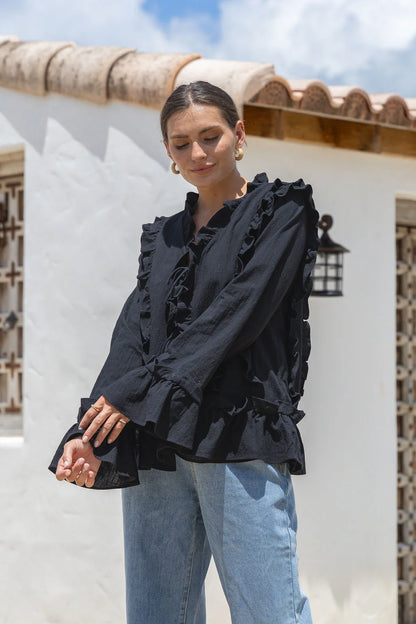 Ellie Tie Blouse