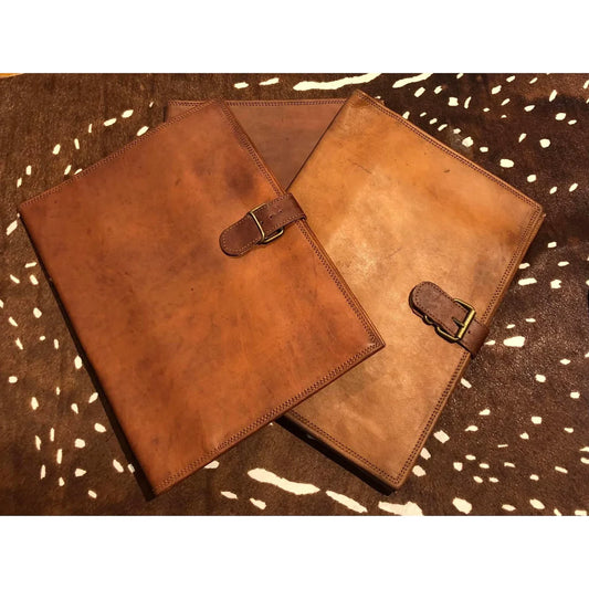 Leather  A4  Wallet with Buckle