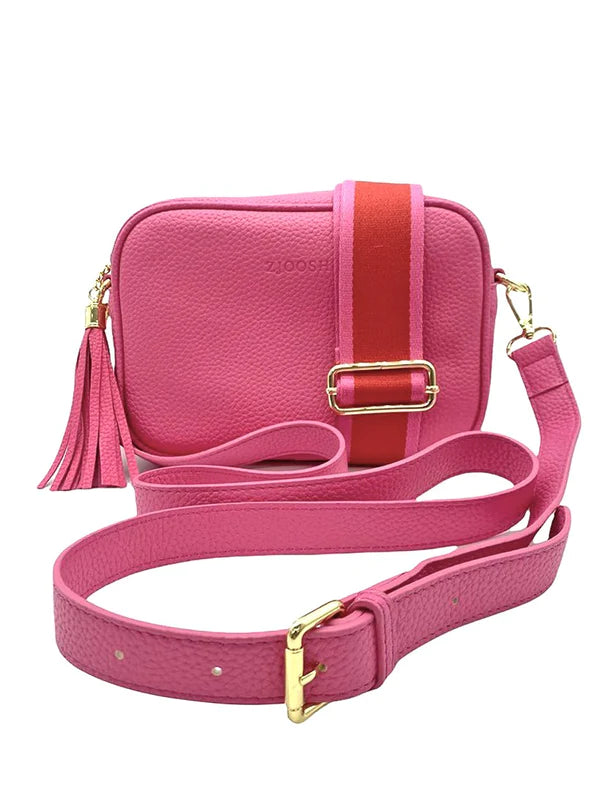 Ruby Sports Cross Body Bag -  Bright Pink